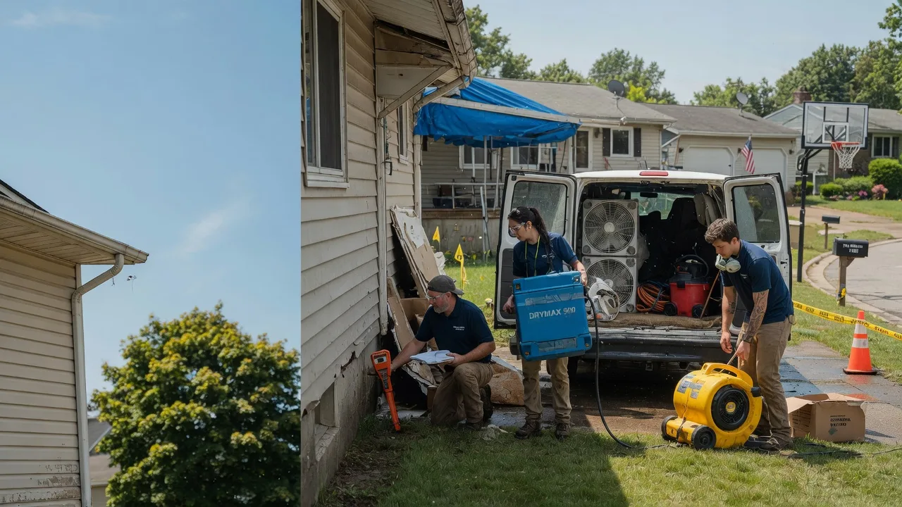 Ceiling Leak Cleanup in Garvin, MN near me